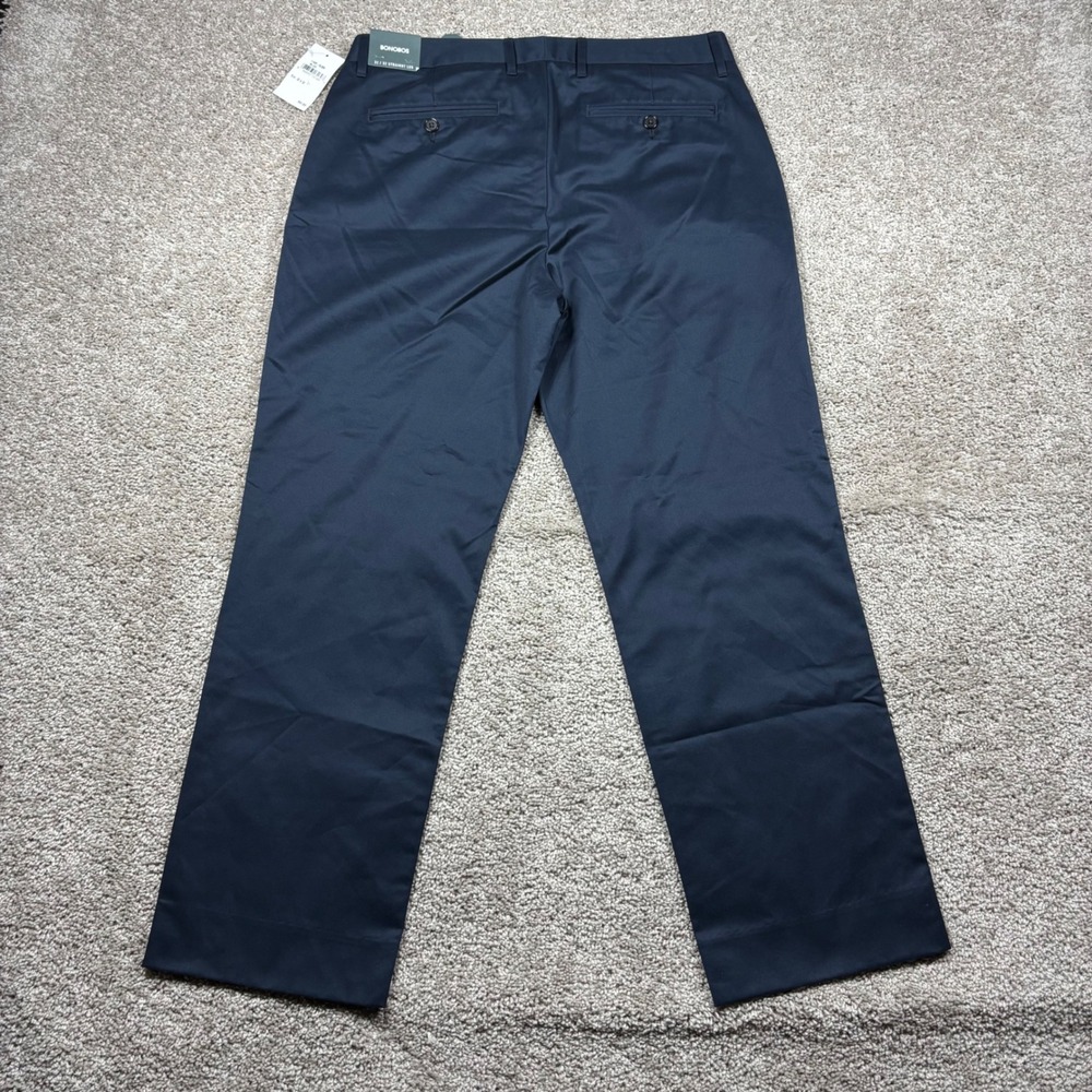 Bonobos Weekday Warrior Straight Leg Pants Blue 32x32 NWT NEW 11600-BL009 Monday
